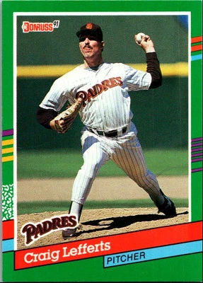 1991 Donruss Craig Lefferts San Diego Padres #515 - Image 1 of 2