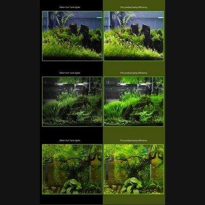 Aquarium Pendant Light Full Spectrum High Brightness COB LED Aquarium Light NY9 - Image 1 of 4