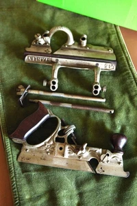 Stanley No. 45 Kombihobel, verziert, selten, vernickelt und Palisander - Bild 1 von 14