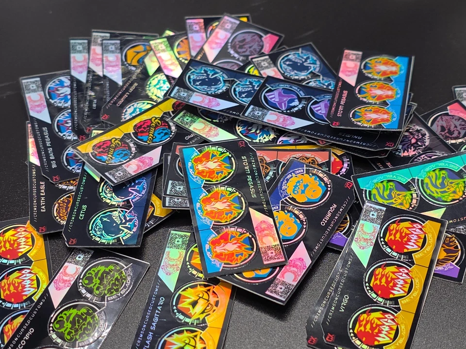 Beyblade X 贴纸 | Metal Fight Generation — 第 1/1 张图片