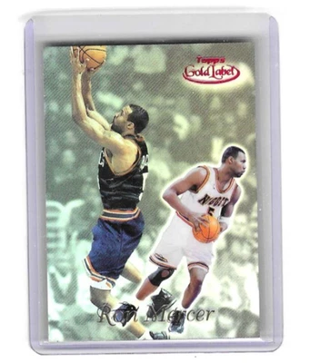 RON MERCER 1999 TOPPS GOLD LABEL RED LABEL #6/50 -NUGGETS!! - Image 1 of 2