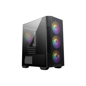 MSI MAG FORGE M100R Micro Tower Tempered Glass ARGB PC Case, Optimize Airflow - Picture 1 of 3