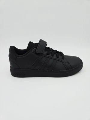 Adidas Grand Court 2.0 EL C Negro/Negro Niños Zapatos IH5530 #B18 Foto 1 de 4