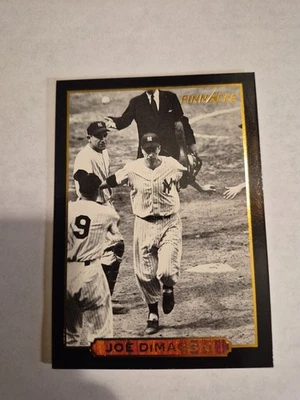 Joe Dimaggio 1993 Pinnacle la temporada final #28 envío gratuito  Foto 1 de 2