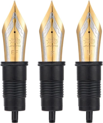 Комплект из 3 запасных частей перьевой ручки Jinhao X159, 1935 и 9019 (EF, F an - Изображение 1 из 4