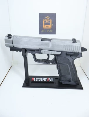 Pistola Resident Evil 4 SG-09 R con soporte para pistola - láser - diapositiva móvil modelo 1:1 Foto 1 de 4