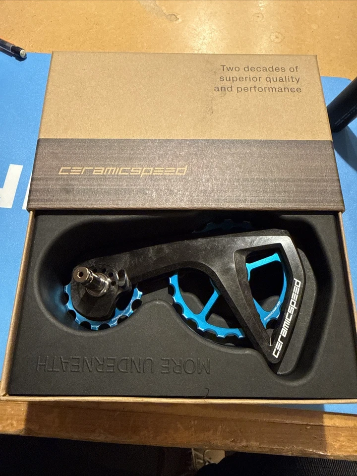 Ceramicspeed OSPW RS 5-Spoke for Shimano 9250/8150 blue - Image 1 of 4