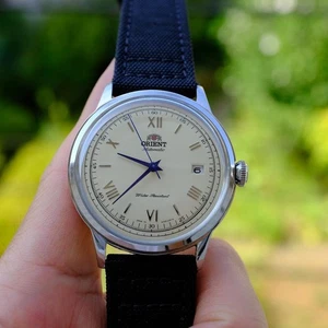 Orologio Orient Bambino Gen 2 Quadrante Avorio SAC00009N0 Automatico 36mm Uomo - Foto 1 di 6