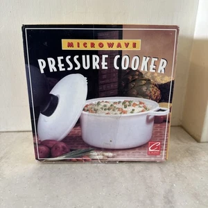 VTG Colony Microwave Pressure Cooker – White – 2.5 Qt – NEW – Free Shipping - Picture 1 of 7