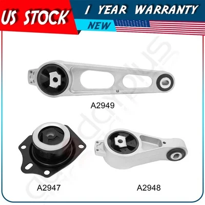 Engine Motor Mounts 2000-2005 For Dodge Neon 2.0L A2949 A2948 A2947 2949 2948 - Image 1 of 4