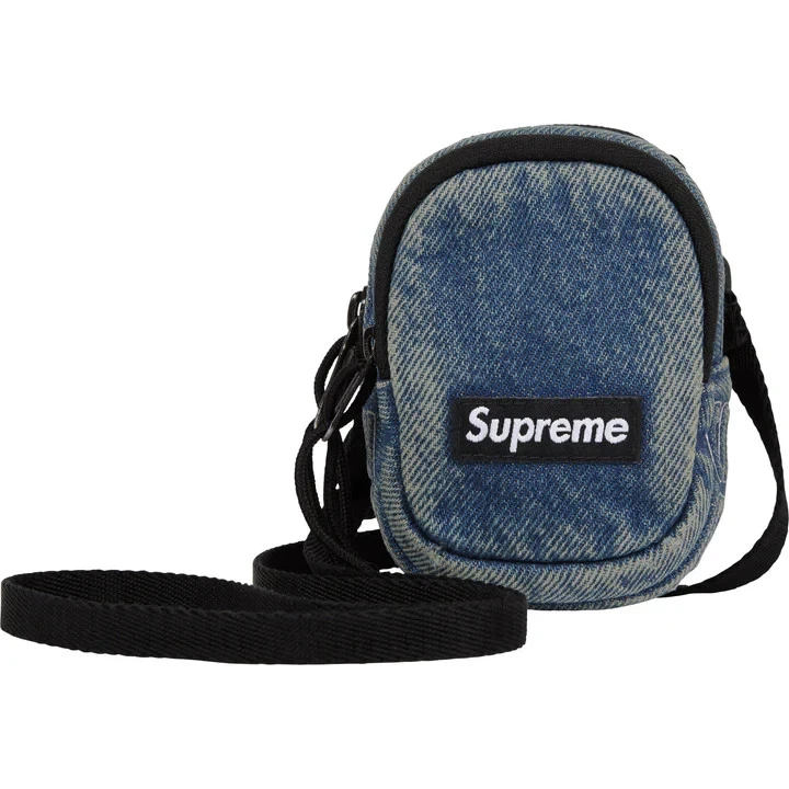 バッグ Supreme Denim Shoulder Bag \"Black\" Supreme Supreme Denim Mini Shoulder Bag (SS25) | Urban Outfitters