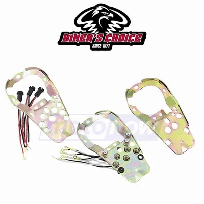 Bikers Choice 74005S5 Fat Bob Instrument Panel Base Plates for Electrical ab Foto 1 de 4