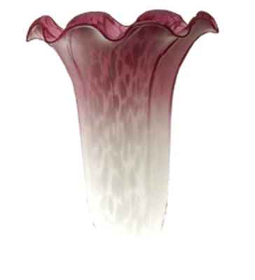 Pantalla de repuesto Meyda Tiffany 10187 blanco/rosa Foto 1 de 2