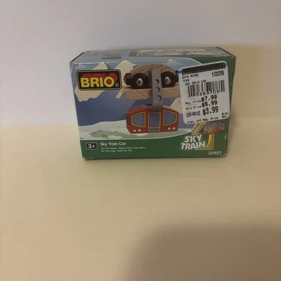 BRIO Wooden Sky Train Car 33927 Open Box Unused - Image 1 of 4
