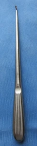 V. Mueller BRUNS Curette NL676 -002 Angled 3.4mm Oval Cup 9" Length Germany - Picture 1 of 6