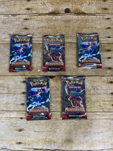 JCC Pokémon: Paldea Evolved Booster Pack Lote De 5 - LEER - Un Pack Tiene Agujero - Imagen 1 de 9