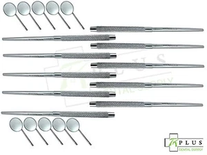 Dental Boquilla ESPEJO asas with 10 Mirrors Examen Herramientas instruments New - Imagen 1 de 4