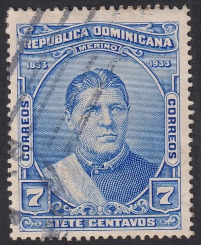 DOMINICAN REP  1933  100th Anniv Birth of Fernando Arturo de Merino  (p445) Cover