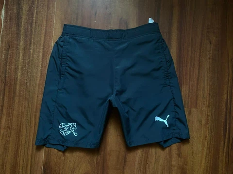 SWITZERLAND FOOTBALL SHORTS PUMA ORIGINAL SIZE M Cover
