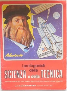 ALBUM CON 106/388 FIGURINE I PROTAGONISTI DELLA SCIENZA E DELLA TECNICA STICKERS - Picture 1 of 1