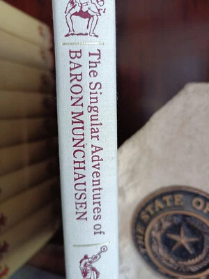 Heritage Press_ SINGULAR ADVENTURES OF BARON MUNCHAUSEN_Rudolph Raspe_Very Good Foto 1 de 4