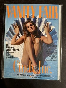 VANITY FAIR: CINDY CRAWFORD * AUG 1994 * VG * Newsstand * NO LABEL #VF-04 - Picture 1 of 16