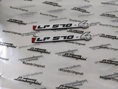 Juego de insignias adhesivas decorativas Lamborghini Gallardo LP570-4 403854499 Foto 1 de 2