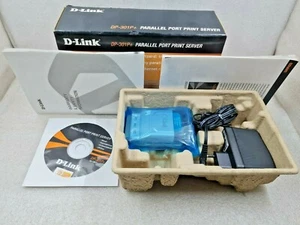 D LINK DP-301P+ PARALLEL PORT FAST ETHERNET PRINT SERVER - Picture 1 of 11