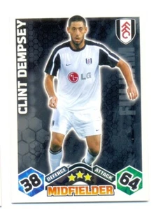 Topps Match Attax  2009-10 Premier League - Fulham F C - Clint Dempsey - Picture 1 of 2