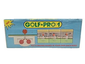 Golf Pro 1 Backyard Driving Range New in Box Swing Practice Vintage Rare - Picture 1 of 7