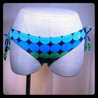 American Eagle polka dot bikini swimsuit bottoms small S - Image 1 of 4