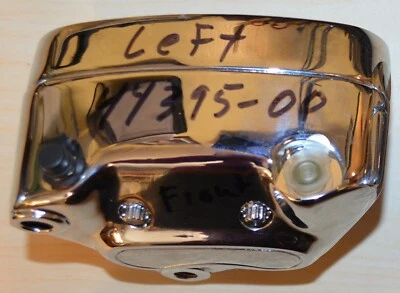 XL FLST FLT FXST FXD Front Left Piston Brake Caliper #44395-00 New - Image 1 of 4