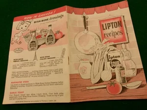 Lipton recipes booklet Wish bone dressings available in Canada 1950's?? - Picture 1 of 2