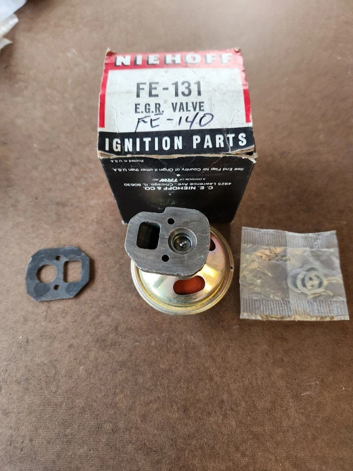 Клапан рециркуляции отработавших газов Niehoff FE-140 131 - 74-78 PONTIAC FIREBIRD LEMANSBONEVILLE EGR101 - Изображение 1 из 3