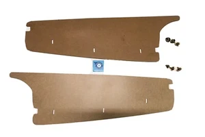 XP FORD FALCON BOOT MASONITE SIDE PANEL COVERS SUIT XK XL XM SEDAN WITH SCREWS - Picture 1 of 4