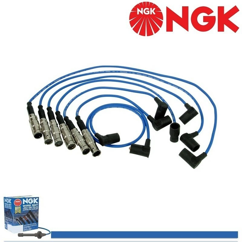 Juego de cables de encendido NGK para Mercedes-Benz 300E L6-2,0 L 1986-1993 Foto 1 de 4