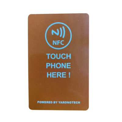 Tarjeta de visita NFC DESFire EV1 4K/8K NFC funciona con Samsung S4/Nexus 5/Nexus4 Foto 1 de 2
