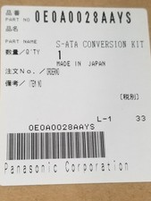 Panasonic Wjhde300, Part Number 0e0a0028aays, S-Ata Conversion Kit