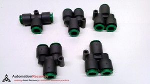 New ListingSmc Kru10-00 Pneumatic Y Fitting, 10Mm, See Desc #209660
