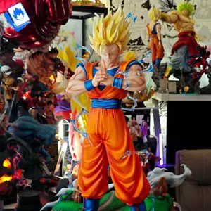 Action Figure Dragon Ball Z Goku S.S. 2 Ultra 30cm STATUA DA COLLEZIONE Anime - Bild 1 von 8