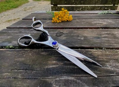 6,2" Linkshänder Japanische Profi Friseurschere | Haarschneide schere |  - Bild 1 von 4