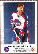 1984-85 Winnipeg Jets Police #11 Morris Lukowich