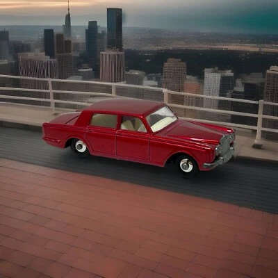 Lesney Rolls Royce #24 Silver Shadow Red White Interior Inglaterra Matchbox Regalo Foto 1 de 4