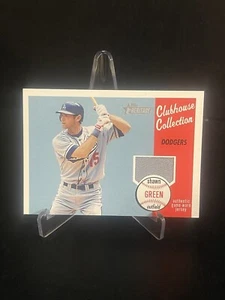 Camiseta deportiva Topps Heritage Clubhouse Relic 2003 #CC-SG Shawn Green Dodgers gris-MLB - Imagen 1 de 8