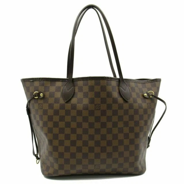 Louis Vuitton Neverfull Tote MM Brown Canvas