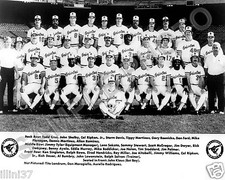 1983 BALTIMORE ORIOLES 8x10 TEAM PHOTO WORLD SERIES CHAMPIONS