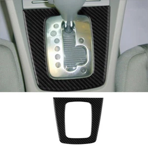 Carbon Fiber Automatic Gear Shift Frame Cover Trim For Audi A4 S4 2005-2008 - Picture 1 of 12