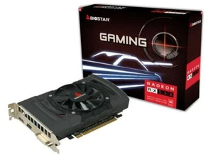 Tarjeta gráfica 4GB GAMING Biostar VA5505RF41 Radeon RX550 HDMI DVI DP PCI-e 3.0 NUEVA - Imagen 1 de 2