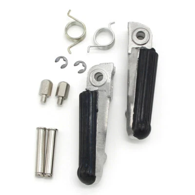 Front Footrest foot pegs/main step arm for Honda RVF400 NC35 RVF750 NSR50 VFR400 - Imagem 1 de 4