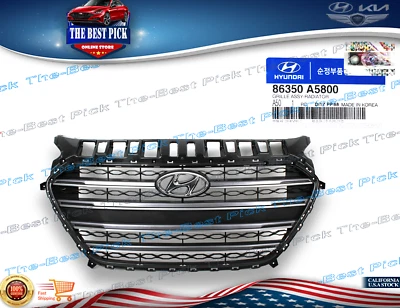 GENUINE Radiator Grille for 2013-2017 Hyundai Elantra GT 86350A5800⭐⭐⭐ - Image 1 of 2